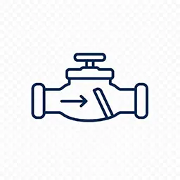 Backflow prevention icon