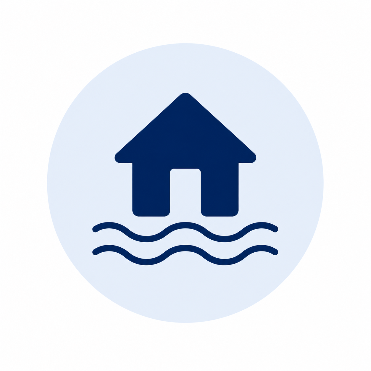 Flood exposure icon