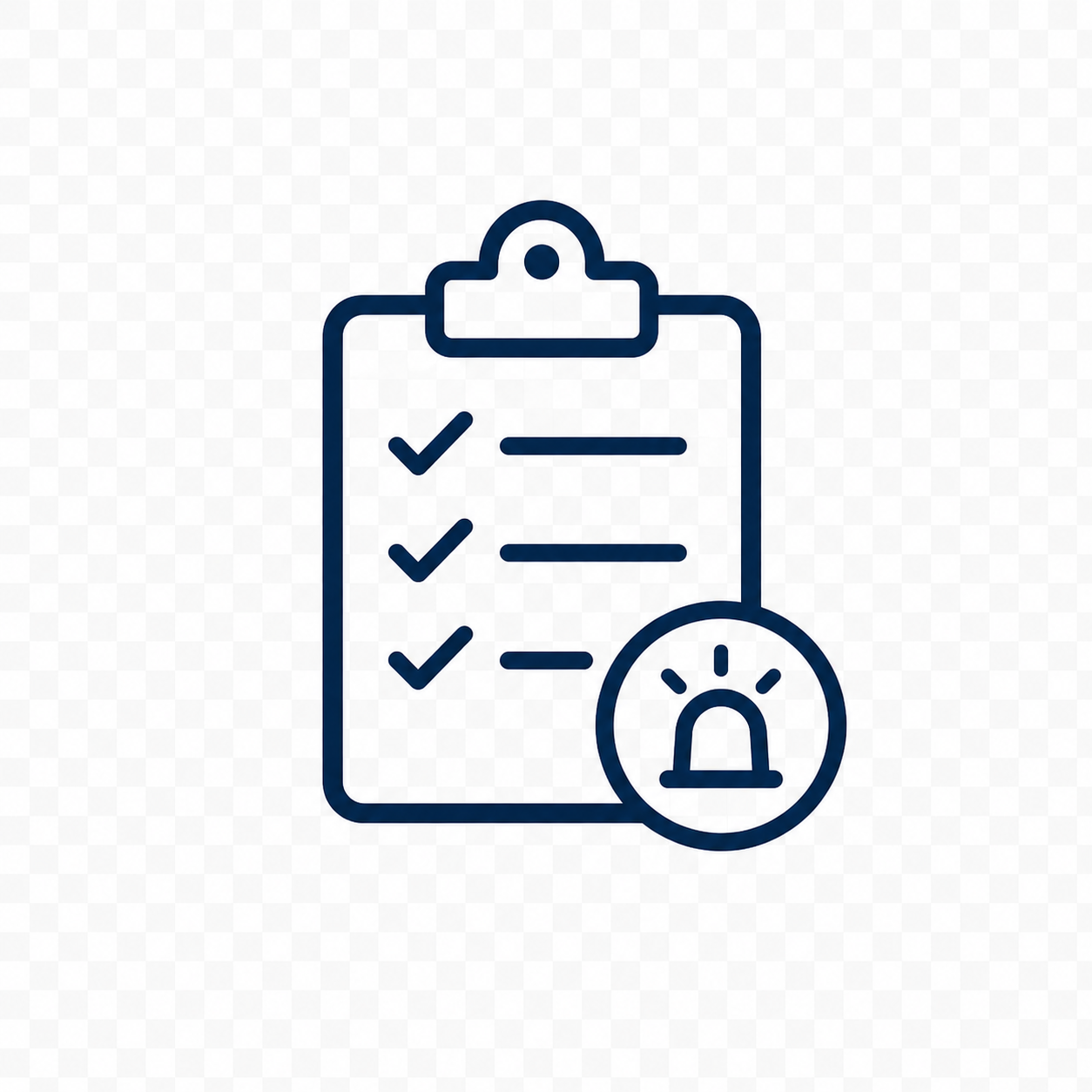 Emergency planning icon